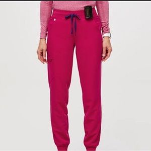 Figs womens S Pink Zamora Jogger Scrub Pants